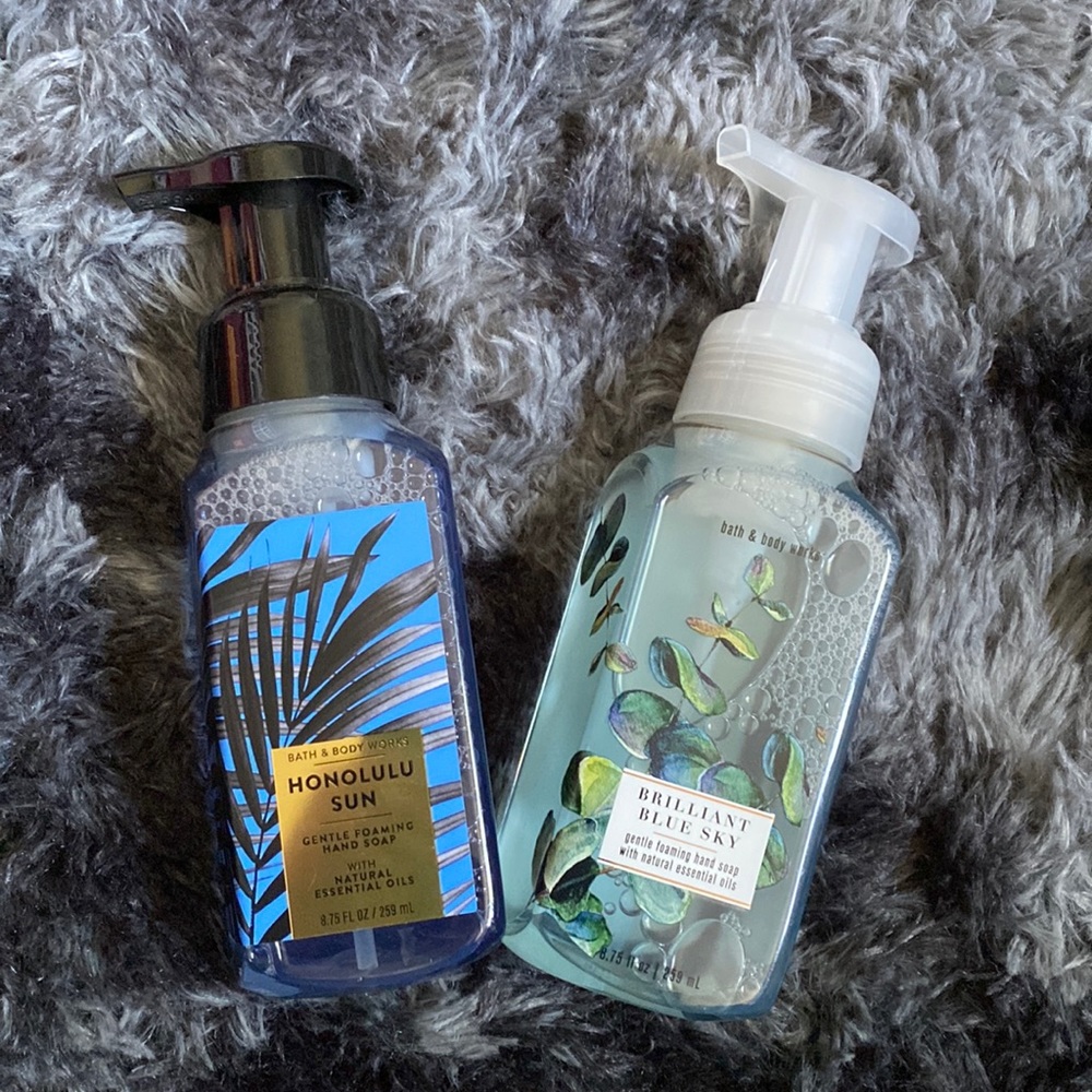 Bath and Body Fresh Scent Foaming Soap Bundle